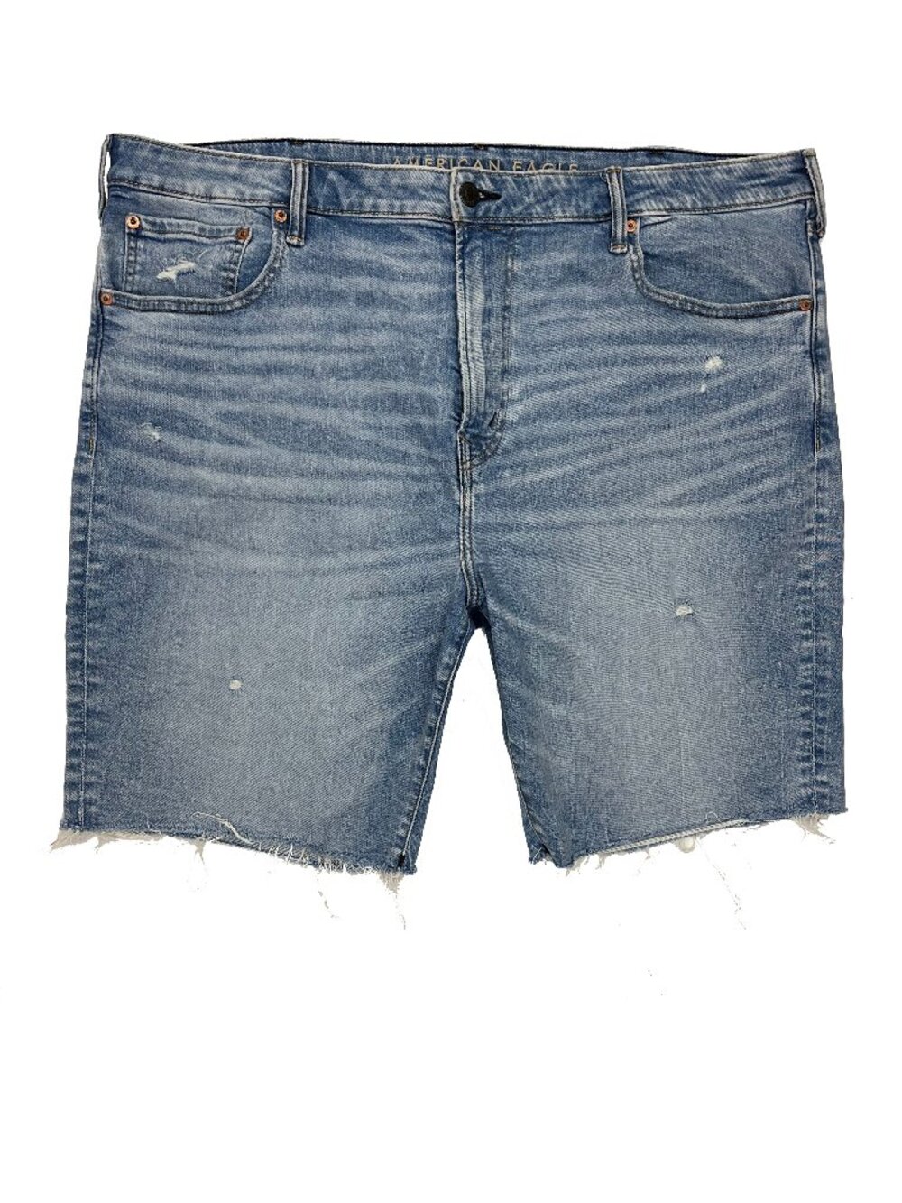 American Eagle Airflex + Cutoff Jean Shorts Distressed Raw Hem Stretch Mens 44
